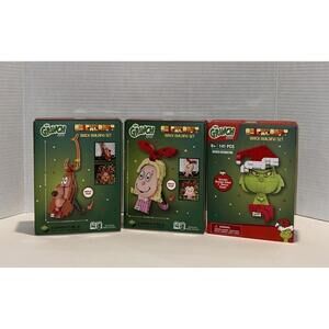The Grinch, Max, Cindy Lou Brickcraft Brick Building Sets-Lego Compatible-3 SETS